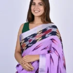 Purple West Bengal Katki Sarees