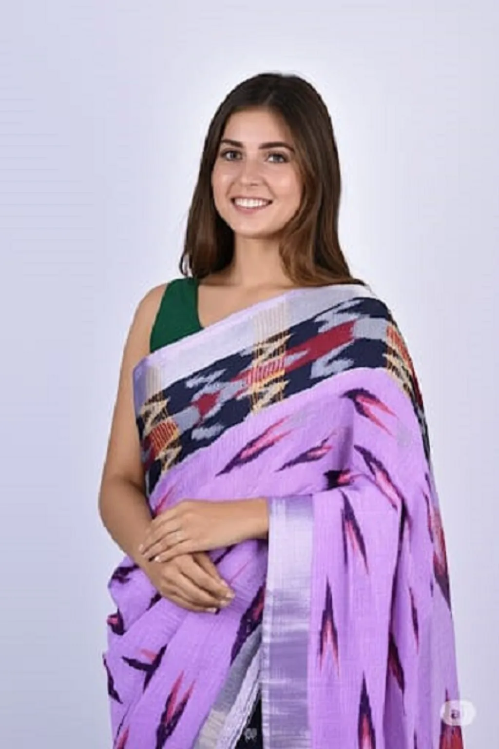 Purple West Bengal Katki Sarees